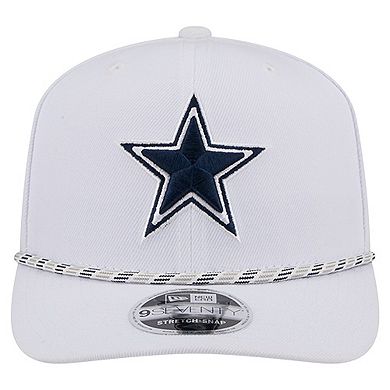 Men's New Era White Dallas Cowboys Gameday Multi Rope 9SEVENTY Adjustable Hat