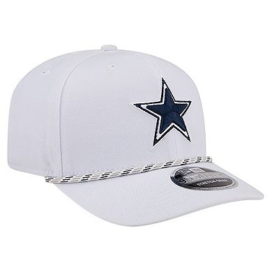 Men's New Era White Dallas Cowboys Gameday Multi Rope 9SEVENTY Adjustable Hat