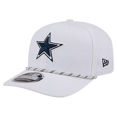 Men's New Era White Dallas Cowboys Gameday Multi Rope 9SEVENTY Adjustable Hat