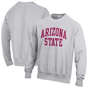 Men's Champion Gray Arizona State Sun Devils Reverse Weave Fleece Sweatshirt