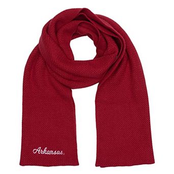 ZooZatz Cardinal Arkansas Razorbacks Fashion Knit Scarf