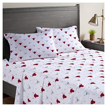Pegasus Chicago Bulls Four-Piece Queen Sheet Set