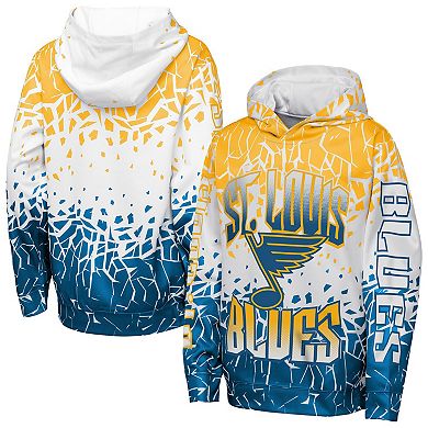 Youth Outerstuff Gold St. Louis Blues Frozen Frenzy Hoodie