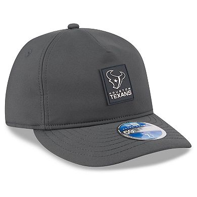 Men's New Era Charcoal Houston Texans 2025 Sideline Cold Weather Retro Crown 59FIFTY Fitted Hat