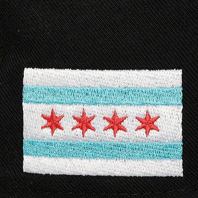 Men's Mitchell & Ness Black Chicago Blackhawks Core Team Special Snapback Hat