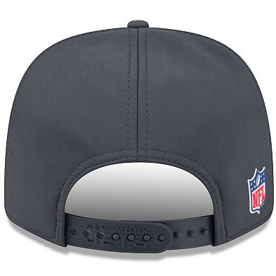 Men's New Era Charcoal New York Jets 2025 Sideline Cold Weather 9SEVENTY Adjustable Hat