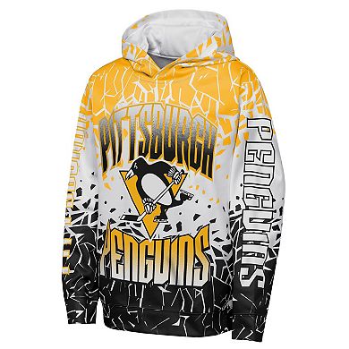 Youth Outerstuff Gold Pittsburgh Penguins Frozen Frenzy Hoodie