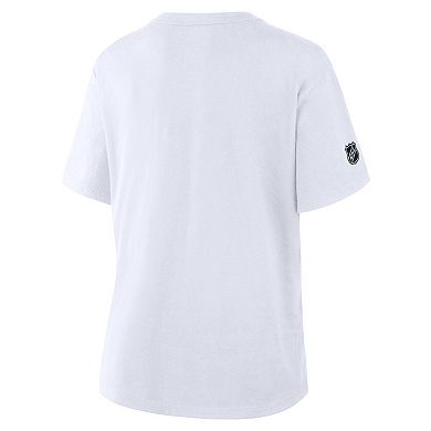 Women's Fanatics White Toronto Maple Leafs Authentic Pro Primary T-Shirt