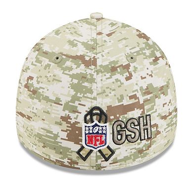 Men's New Era Camo Chicago Bears 2025 Salute to Service 39THIRTY Flex Hat