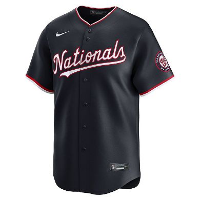 Men's Nike Dylan Crews Navy Washington Nationals Alternate Limited Jersey