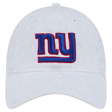 Women's New Era White New York Giants Floral 9TWENTY Adjustable Hat