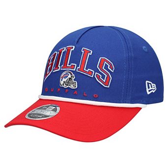 Toddler New Era Royal/Red Buffalo Bills Arch COOLERA 9FORTY A-Frame Adjustable Hat