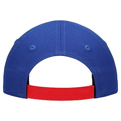Toddler New Era Royal/Red Buffalo Bills Arch COOLERA 9FORTY A-Frame Adjustable Hat