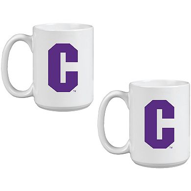 Clemson Tigers Two Pack 15oz. Vault Sketch Ceramic Mug Set