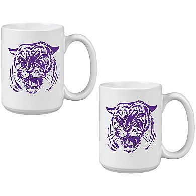 Clemson Tigers Two Pack 15oz. Vault Sketch Ceramic Mug Set