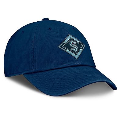 Women's Fanatics Deep Sea Blue Seattle Kraken Authentic Pro Rink Adjustable Hat