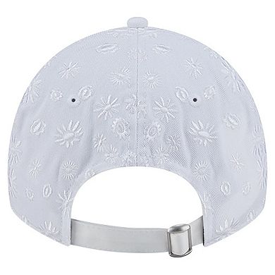 Women's New Era White Miami Dolphins Floral 9TWENTY Adjustable Hat