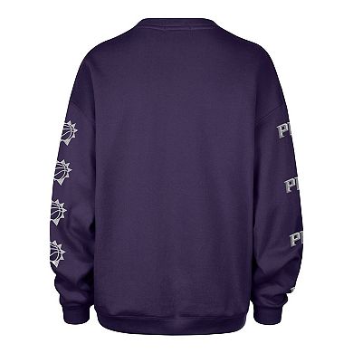 Women's '47 Purple Phoenix Suns Go Big Oversized Sweatshirt