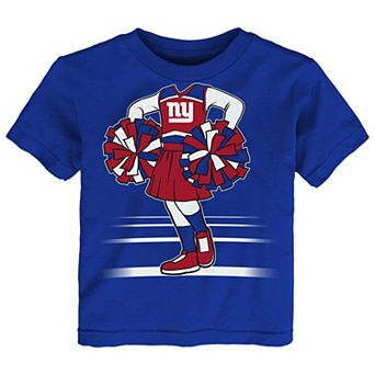 Girls Toddler Outerstuff Royal New York Giants Game Fit T-Shirt