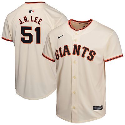 Youth Nike Jung Hoo Lee Cream San Francisco Giants Home Player