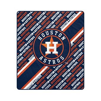 Pegasus Houston Astros 50" x 60" Diagonal Lined Wordmark Ultra Soft Blanket