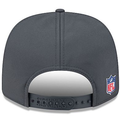 Men's New Era Charcoal Cincinnati Bengals 2025 Sideline Cold Weather 9SEVENTY Adjustable Hat