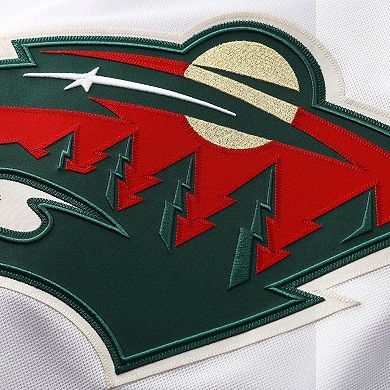 Men's Fanatics Kirill Kaprizov White Minnesota Wild 25th Anniversary Premium Player Jersey