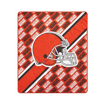 Pegasus Cleveland Browns 50" x 60" Diagonal Lined Wordmark Ultra Soft Blanket