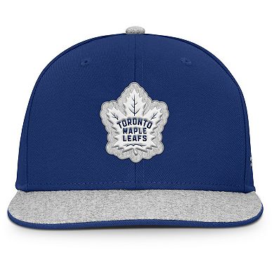 Men's Fanatics Blue Toronto Maple Leafs Fundamentals Loden Snapback Hat