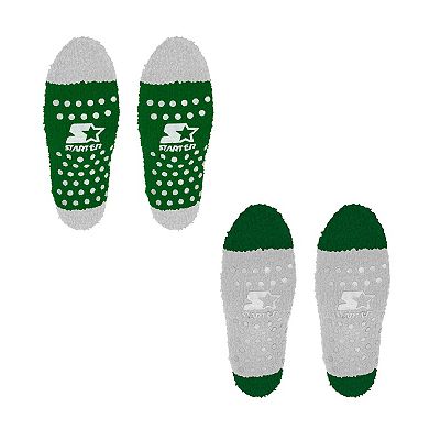 Women's Starter Kelly Green/White Boston Celtics Home and Away Cozy Socks 2 Pack