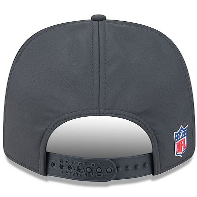 Men's New Era Charcoal Houston Texans 2025 Sideline Cold Weather 9SEVENTY Adjustable Hat