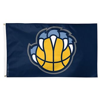 WinCraft Memphis Grizzlies 3' x 5' Single-Sided Deluxe Secondary Team Logo Flag