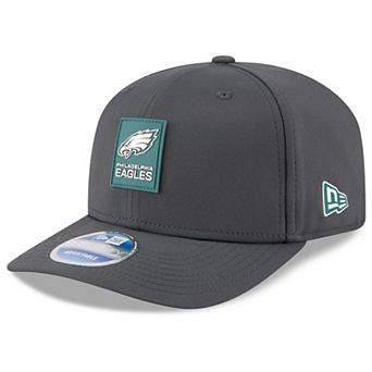 Men's New Era Charcoal Philadelphia Eagles 2025 Sideline Cold Weather 9SEVENTY Adjustable Hat
