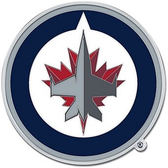 WinCraft Winnipeg Jets Colored Chrome Auto Emblem