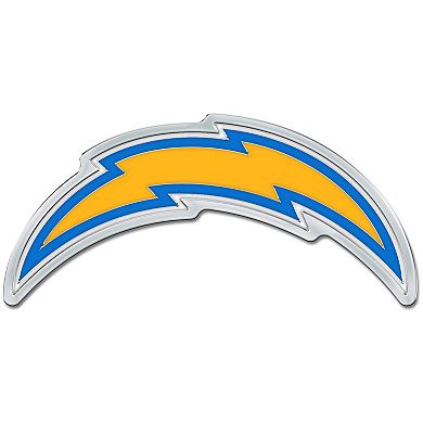 WinCraft Los Angeles Chargers Colored Chrome Auto Emblem