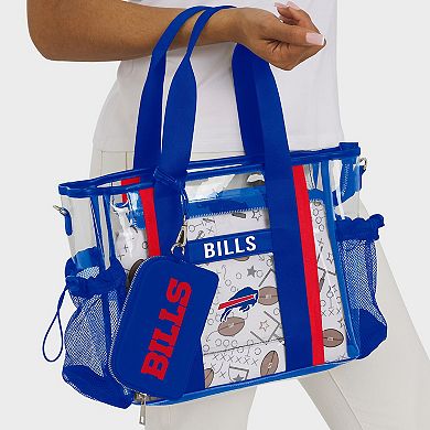 WEAR by Erin Andrews Buffalo Bills Clear Stadium Baby Bag