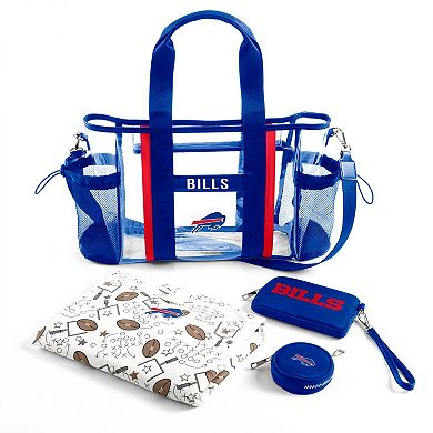 WEAR by Erin Andrews Buffalo Bills Clear Stadium Baby Bag