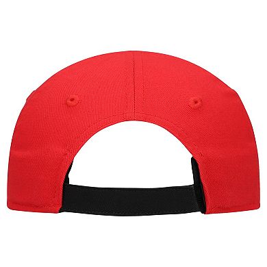 Toddler New Era Red/Black Kansas City Chiefs Arch COOLERA 9FORTY A-Frame Adjustable Hat