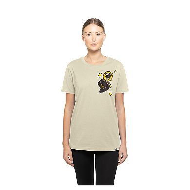 Women's New Era Cream San Diego Padres Stars & Cap T-Shirt
