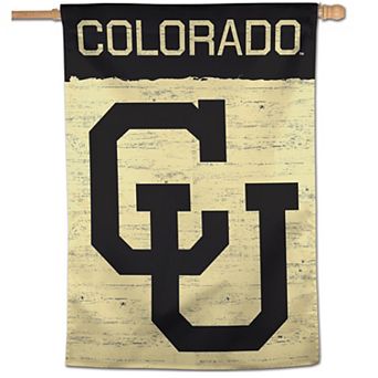 WinCraft Colorado Buffaloes 28" x 40" Vault Single-Sided Vertical Banner