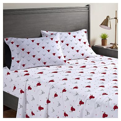 Pegasus Chicago Bulls Four-Piece Full Sheet Set