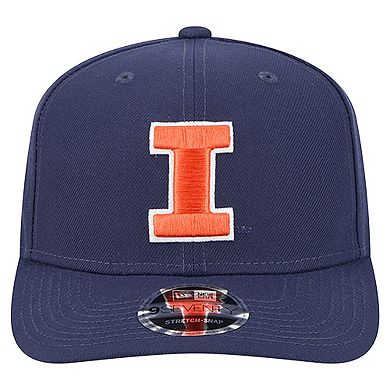 Men's New Era Navy Illinois Fighting Illini Team 9SEVENTY Adjustable Hat