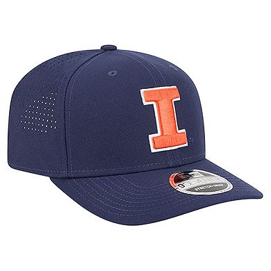 Men's New Era Navy Illinois Fighting Illini Team 9SEVENTY Adjustable Hat