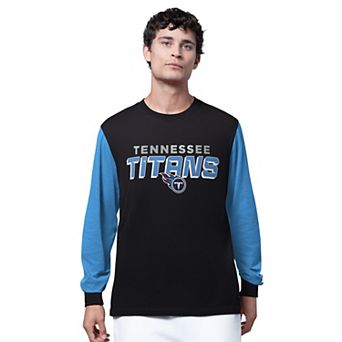 Men's Starter Black Tennessee Titans Thursday Night Gridiron Long Sleeve T-Shirt