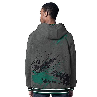 Men's G-III Sports by Carl Banks Green/Charcoal New York Jets Dual Threat Reversable Full-Zip Hooded Jacket