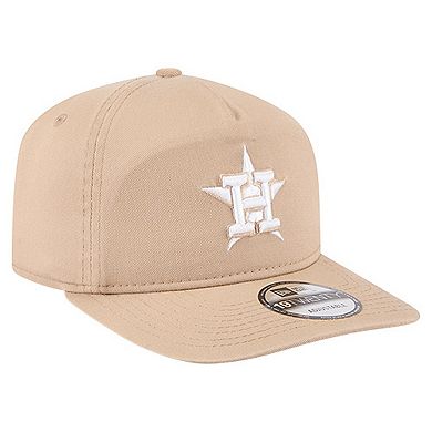 Men's New Era Light Beige Houston Astros Cam 19TWENTY Adjustable Hat