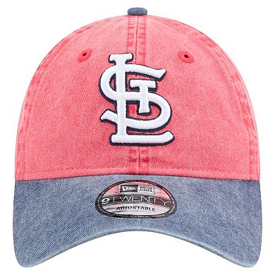 Men's New Era Red/Navy St. Louis Cardinals Select 9TWENTY Adjustable Hat