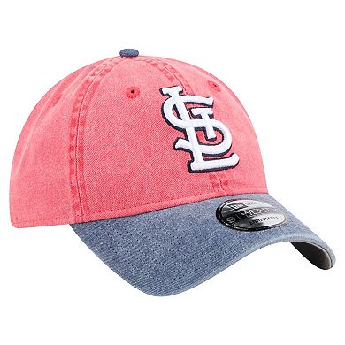 Men's New Era Red/Navy St. Louis Cardinals Select 9TWENTY Adjustable Hat