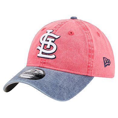 Men's New Era Red/Navy St. Louis Cardinals Select 9TWENTY Adjustable Hat