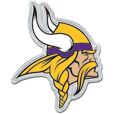 WinCraft Minnesota Vikings Colored Chrome Auto Emblem